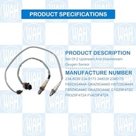Kit 2 Sensores Oxigênio O2 Ford Edge, Escape, Fusion, Explorer, Lincoln MKC, MKT, MKZ - Upstream/Downstream - imagem 3