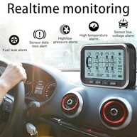 Tyona TPMS: Monitore a Pressão dos Pneus do seu Caminhão/Trailer com Tela de 4.5" e 10 Sensores - imagem 3