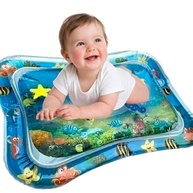 Tapete Inflável de Água Interativo para Bebês - Estimulação Sensorial com Peixinhos Coloridos - imagem 2