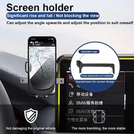 Suporte de Celular para Carro MikeHam: Ideal para Nissan Sentra/Altima (2020-2025) - Tela 7" | Segurança e Estabilidade - imagem 5