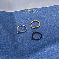 Piercing Argola Gota Aço Cirúrgico – Rook, Conch, Septo - imagem 2
