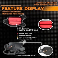 Luz de Neblina LED Sequencial para Kia Sportage 2023-2025 X-Pro Prestige: DRL, Seta e Freio - imagem 4