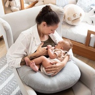 Almofada de Amamentação Serena Infanti - Conforto Ergonômico em Tecido 100% Algodão - imagem 3