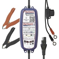 Tecmate Optimate 2 Duo: Carregador e Mantenedor de Bateria 12V/12.8V 2A - Série Bronze - imagem 2