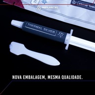 Pasta Térmica Thermal Silver Seringa 5G Prata Implastec - imagem 3