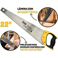 Serrote 22 Polegadas Fertak: Corte Preciso! - imagem 1