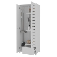 Armário Multiuso para Área de Serviço Marilia Branco – Organize com Estilo e Praticidade - imagem 4