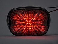 Luz Traseira LED Harley Davidson: Estilo e Segurança com Seta Integrada (Lente Transparente) - imagem 5
