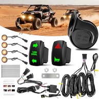 Kit Seta UTV Wisamic Universal com Buzina e Luz de Perigo - Plug and Play - imagem 2