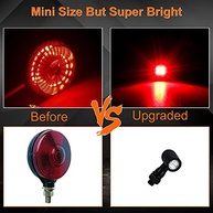 Luzes Traseiras LED Moto QUASCO: Seta, Freio e Lanterna Universal Mini - Compatível Harley, Honda, Yamaha e Mais! - imagem 5