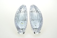 Luzes de Seta LED Transparentes para Suzuki Hayabusa GSXR1300 (08-10) - Traseira - imagem 2