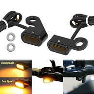 Luz de Seta LED Fumê para Harley Sportster 883/1200 - Visibilidade e Estilo Premium - imagem 3
