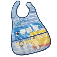 Babador Impermeável com Bolso Coletor - Proteção e Conforto para seu Filho - imagem 3