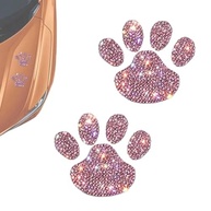 Adesivos de Patinhas de Diamante para Carro: Charme e Fofura para seu Veículo! - imagem 3