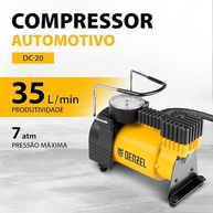 Compressor de Ar Portátil Denzel 12V: Potência e Praticidade para Seu Veículo - imagem 3