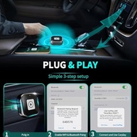 Adaptador CarPlay Sem Fio: Liberdade e Conexão Automática para Seu Carro (iPhone iOS 10+) - imagem 4