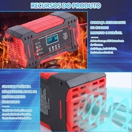 Carregador de Bateria Automotivo 12V Inteligente: Mantenha seu Carro e Moto Sempre Prontos! - imagem 5