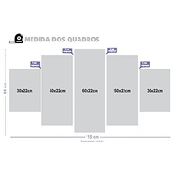 Quadros Decorativos MDF Fases da Lua - Transforme seu Espaço com Estilo e Magia - imagem 4