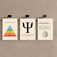 Kit 3 Quadros Decorativos Psicologia - Transforme seu Consultório ou Quarto com Estilo e Inspiração - imagem 5