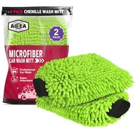 Luva de Microfibra AIDEA Premium: Limpeza Impecável e sem Arranhões para seu Carro (Pacote com 2) - imagem 2