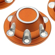 Trava de Roda Antifrouxa Laranja para SCX6 JLU 1/6: Segurança e Estilo para Seu Crawler - imagem 4