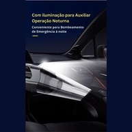 Aspirador Automotivo 4 em 1 Potente: Inflador de Pneu, Luz LED e Mais! Essencial para seu Carro - imagem 4