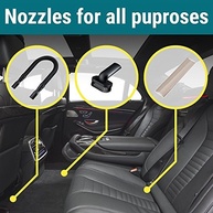 VEAZOR Aspirador de Pó Automotivo 9000PA: Limpeza Potente e Portátil para Seu Carro - imagem 5