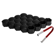 Kit 20 Tampas de Porca de Roda 19mm Hexagonal - Proteção e Estilo para Seu Veículo - imagem 1