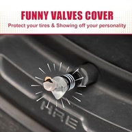 8 Tampas de Válvula de Pneu de Pato Decorativas - Estilo e Proteção para seu Carro - imagem 5