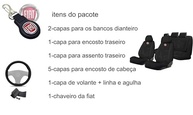 Capa de Banco Strada Cabine Dupla 2019-2024: Proteção e Estilo para Seu Veículo - imagem 5