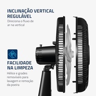 Ventilador de Mesa Mondial 40cm Turbo 140W - Potência e Estilo para seu Ambiente - imagem 5