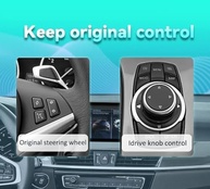 Tela CarPlay 21cm para BMW Série 3/5 E60 E90: Modernize seu Carro com Tecnologia e Estilo - imagem 5