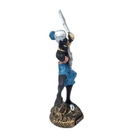 Estátua de Ogum Orixá em Resina 15 cm - Energia Guerreira para Seu Espaço Sagrado - imagem 3
