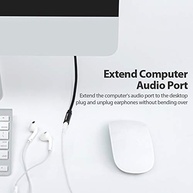 Cabo Extensor P2 Vention Premium 5m: Som Imersivo e Liberdade para seu PC e Microfone - imagem 3