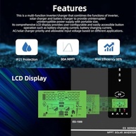 Inversor Solar Híbrido 1500W MPPT 40A: Energia Pura e Inteligente para seu Lar Off-Grid - imagem 5