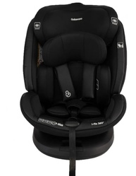 Cadeira Auto Isofix 360° Galzerano Preta: Segurança e Conforto Giratório para Seu Filho - imagem 1