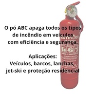 Kit 3 Extintores Automotivos ABC 1kg - Segurança Ativa para Seu Veículo - imagem 3