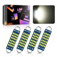Lâmpadas LED LUYED 44mm: Iluminação Super Brilhante e Durável para Seu Carro (Pacote com 4) - imagem 2