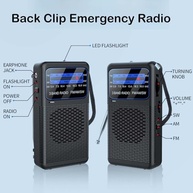 Rádio Portátil AM/FM/SW 3 Faixas com Lanterna LED - Seu Companheiro de Bolso - imagem 5