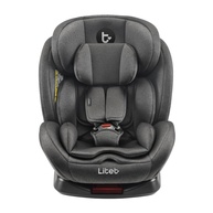 Cadeira para Auto Isofix 0-36kg com Rotação Snugfix Preta Litet: Segurança e Conforto para Seu Filho - imagem 1