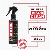 Limpa Capacete e Viseira Motul M1 250ml: Visibilidade Cristalina e Proteção para seu Equipamento - imagem 1