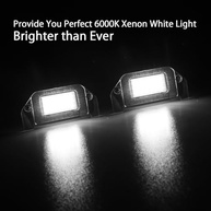 Ilumine Seu Dodge: Lâmpadas de Placa LED 6000K Brancas para Charger, Challenger, Avenger e Mais (2 Peças) - imagem 5