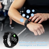 Relógio Smartwatch Esportivo: Monitor de Saúde, GPS e Notificações - Seu Aliado Perfeito! - imagem 3