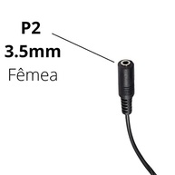 Cabo Extensor P2 Xcell 2m Estéreo: Liberdade e Qualidade para Seu Áudio 3.5mm - imagem 4