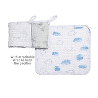 Paninho de Boca Soft Bamboo Mami com Prendedor de Chupeta - 3 Unidades | Proteja e Conforte seu Bebê - imagem 5