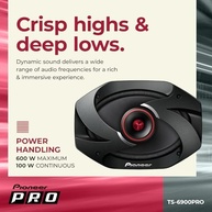 Alto-Falantes Pioneer TS-6900PRO: Som Potente e Graves Profundos para Seu Carro - imagem 5