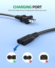 Cabo de Alimentação Universal 2 Pinos: Conecte seu PlayStation, TV e Mais! - imagem 3