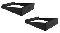 2x Suportes Inclinados para Edifier R1280T - Preto | Eleve Seu Som! - imagem 2
