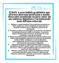Cultive Seu Próprio Kefir de Leite em Casa – Kit Completo com Frasco, Tampa e Manual - imagem 4