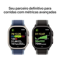 Apple Watch Ultra 3: Titânio Preto, GPS+Cellular e Loop Milanês - Aventura e Performance no Seu Pulso - imagem 4